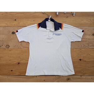 Old Pueblo Courthouse Collegiate Pacific Shirt Sz L Distressed 1980s